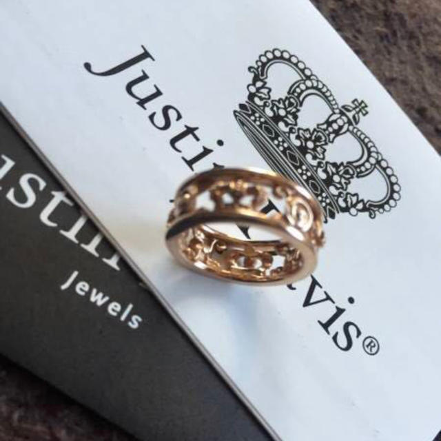 Justin Davis(ジャスティンデイビス)の藤ヶ谷太輔着用◆18K◆新品◆JUSTIN DAVIS◆薔薇クラウンリング◆5号 レディースのアクセサリー(リング(指輪))の商品写真