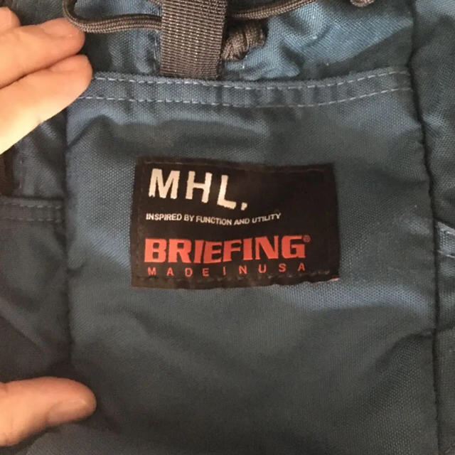 MARGARET HOWELL(マーガレットハウエル)のBRIEFING × MHL ブリーフィング × エムエイチエル メンズのバッグ(バッグパック/リュック)の商品写真