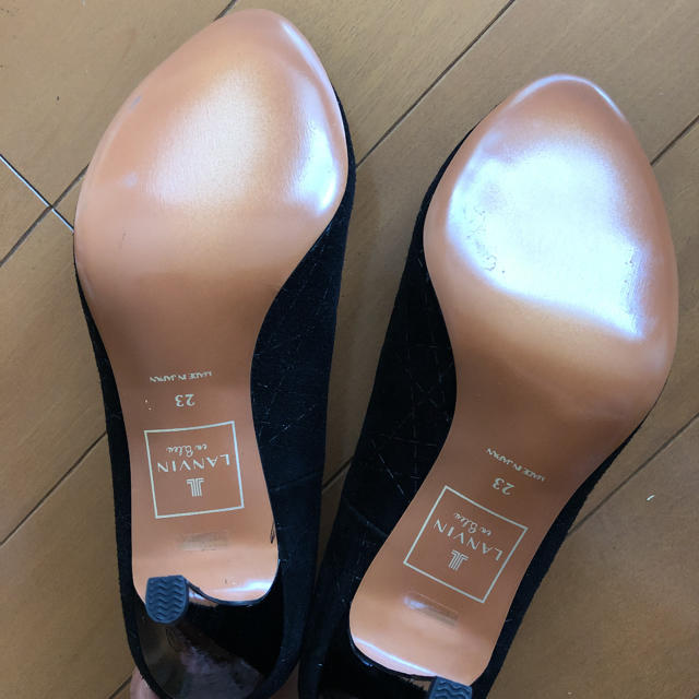 LANVIN en Bleu - ♡H♡様専用!ランバンオンブルー スエード リボン
