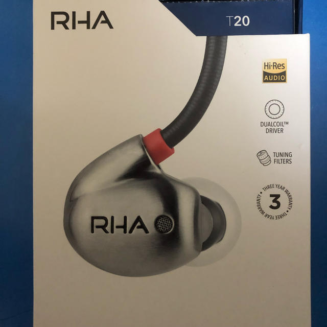 SENNHEISER(ゼンハイザー)のRHA T20 スマホ/家電/カメラのオーディオ機器(ヘッドフォン/イヤフォン)の商品写真