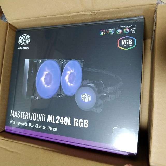MASTER LIQUID ML240L RGBスマホ/家電/カメラ