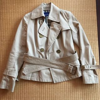 バーバリーブルーレーベル(BURBERRY BLUE LABEL)のバーバリー ブルーレーベル ショートコート レディース(トレンチコート)