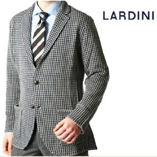 値下げ【LARDINI ラルディーニ】ニットジャケット(テーラードジャケット)