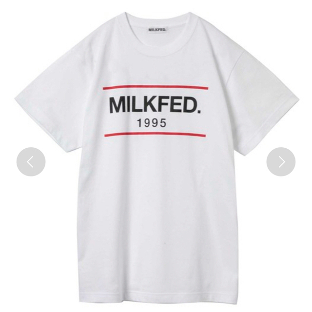 MILKFED.(ミルクフェド)のTシャツ ミルクフェド MILKFED. MILKFED milk 半袖 ミルク レディースのトップス(Tシャツ(半袖/袖なし))の商品写真