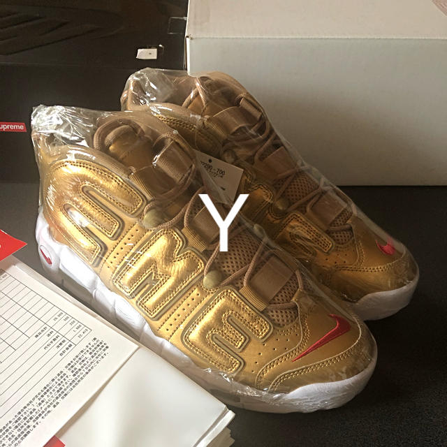 Supreme(シュプリーム)のSupreme Nike Air More Uptempo メンズの靴/シューズ(スニーカー)の商品写真