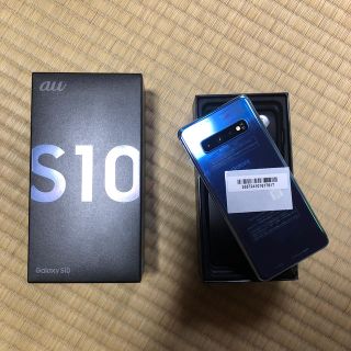 ギャラクシー(Galaxy)のGalaxy s10 Blue(スマートフォン本体)