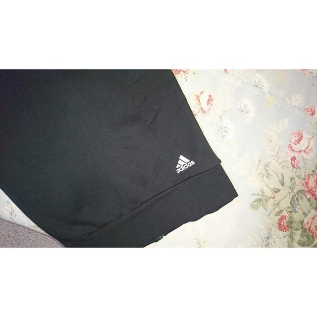 adidas(アディダス)の新品☆アディダス　 adidas 　パーカー　ブラック　М レディースのトップス(パーカー)の商品写真