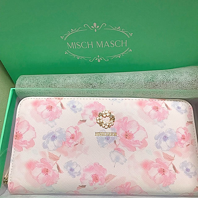 MISCH MASCH(ミッシュマッシュ)のミッシュマッシュ 長財布 新品未使用 タグ付き 花柄  レディースのファッション小物(財布)の商品写真