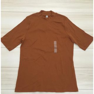 ユニクロ(UNIQLO)の専用　新品未使用 ユニクロ ハイネックシャツ XL(Tシャツ(半袖/袖なし))