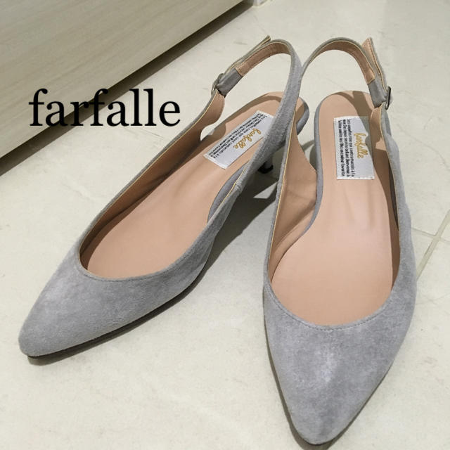 repetto(レペット)のfarfalle ファルファーレ バックストラップパンプス ポインテッドトゥ レディースの靴/シューズ(バレエシューズ)の商品写真