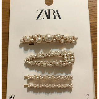 ザラ(ZARA)のZARA♡パールバレッタ(バレッタ/ヘアクリップ)