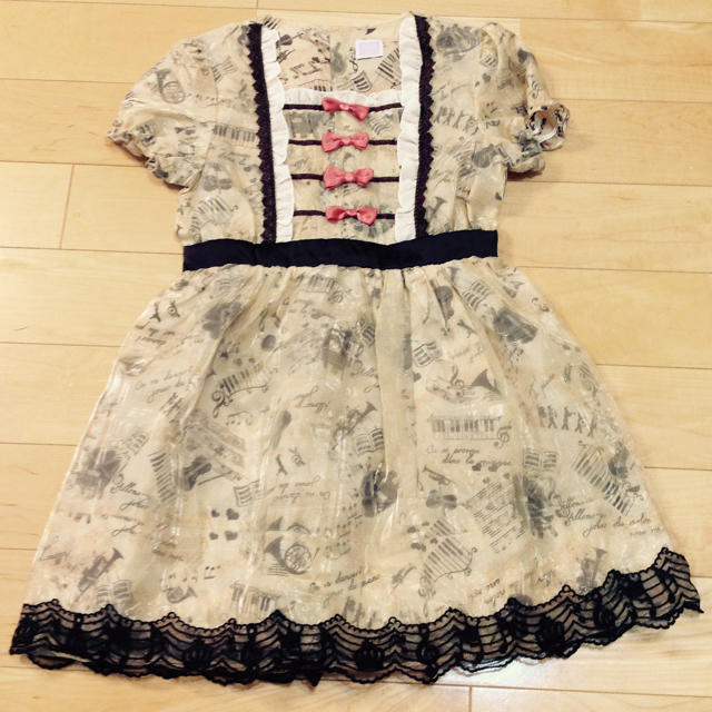 axes femme(アクシーズファム)の☆axes femme kids ドレス 140cm（ボレロ付き）☆ キッズ/ベビー/マタニティのキッズ服女の子用(90cm~)(ドレス/フォーマル)の商品写真