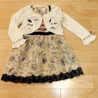 アクシーズファム(axes femme)の☆axes femme kids ドレス 140cm（ボレロ付き）☆(ドレス/フォーマル)