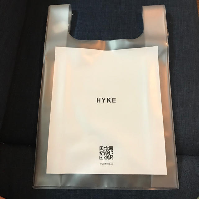 HYKE(ハイク)のハイク ビニールバッグ 伊勢丹限定 完売 レディースのバッグ(トートバッグ)の商品写真