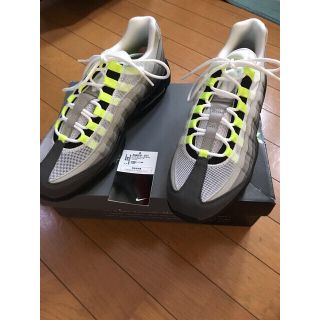 ナイキ(NIKE)の【新品】2018年製 NIKE AIR MAX95 OG イエローグラデ(スニーカー)