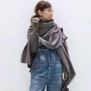 アパルトモンドゥーズィエムクラス(L'Appartement DEUXIEME CLASSE)の★新品★ L'Appartement ALONPI CASHMERE STOLE(ストール/パシュミナ)