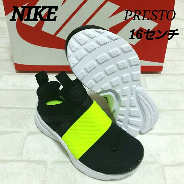 NIKE(ナイキ)のNIKE 16センチ キッズスニーカー 運動靴 プレスト PRESTO 大人気 キッズ/ベビー/マタニティのキッズ靴/シューズ(15cm~)(スニーカー)の商品写真