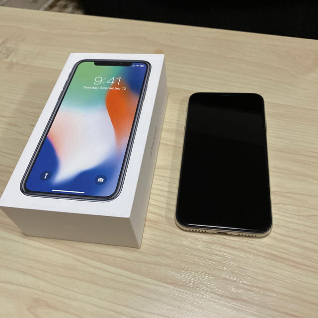 新品未開封！ iPhoneX 64G SIMフリー シルバー