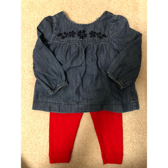 PETIT BATEAU(プチバトー)の美品プチバトー セット キッズ/ベビー/マタニティのベビー服(~85cm)(Ｔシャツ)の商品写真