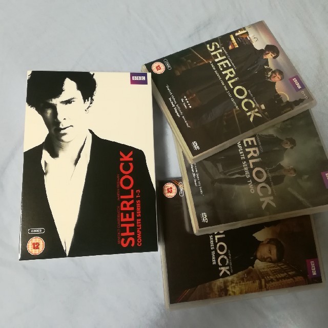 SHERLOCK シャーロック Complete Series 1-3 エンタメ/ホビーのDVD/ブルーレイ(TVドラマ)の商品写真