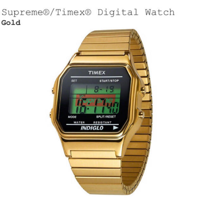 Supreme(シュプリーム)のsupreme timex digital watch メンズの時計(腕時計(デジタル))の商品写真