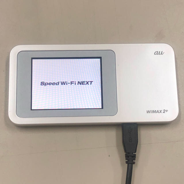 au(エーユー)の☆中古☆au WiWAX2＋ HWD31 SpeedWi-Fi Next W01 スマホ/家電/カメラのPC/タブレット(PC周辺機器)の商品写真