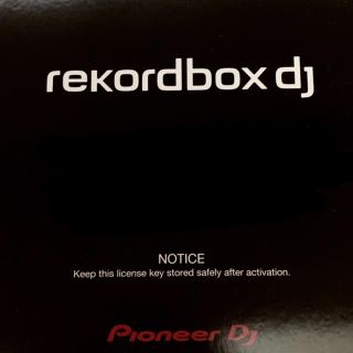 パイオニア(Pioneer)の【早い者勝ち】rekordbox dj ライセンス(DJコントローラー)