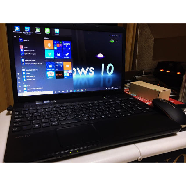 【最新】Windows10 Pro/640G/地デジ/Office/新品Wマウス