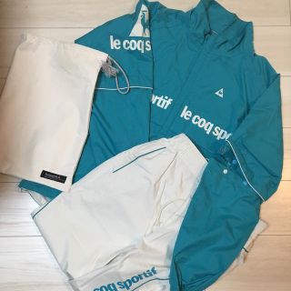 ルコックスポルティフ(le coq sportif)のルコック le coq sportif ゴルフ メンズM レインウェア 上下(ウエア)