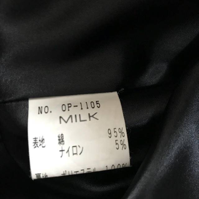 MILK(ミルク)のMILK  ワンピース  花柄 レディースのワンピース(ひざ丈ワンピース)の商品写真