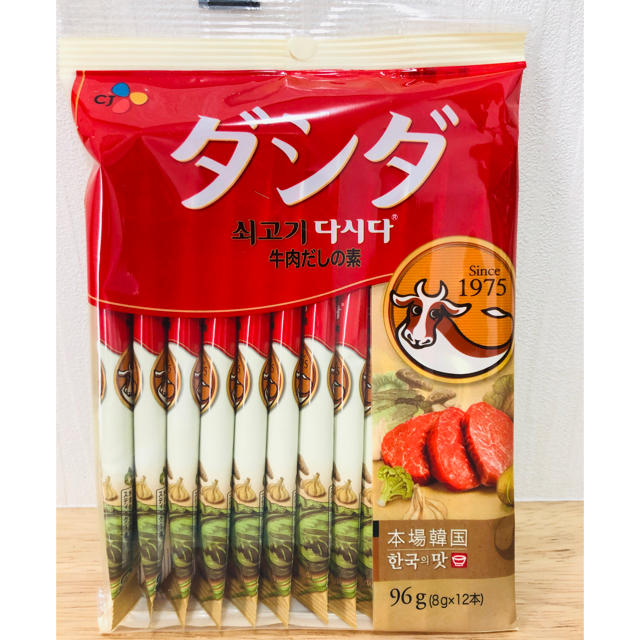 コストコ(コストコ)の◆◆ ダシダ 1袋 ◆◆ 8g×12本入り 牛肉だし お試し 【COSTCO】 食品/飲料/酒の食品(調味料)の商品写真