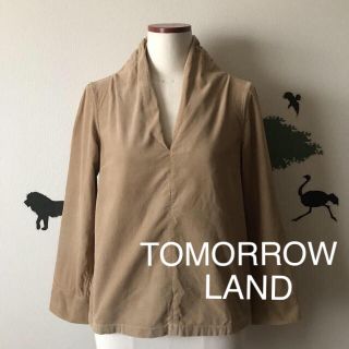 トゥモローランド(TOMORROWLAND)のTOMORROW LAND 目立つ　細畝コーデュロイ  ブラウス(シャツ/ブラウス(長袖/七分))