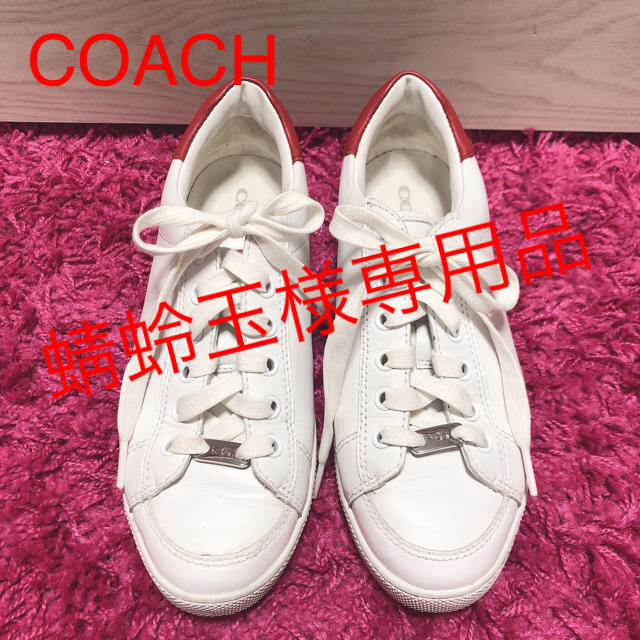 COACH❗️スニーカー❗️白スニーカー