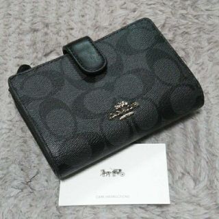 コーチ(COACH)の【新品】コーチ COACH 二つ折り財布  F23553(財布)