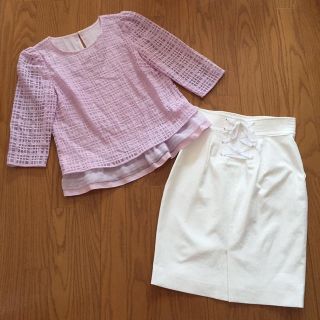 ジャスグリッティー(JUSGLITTY)の人気OLコーデセット♡ジャスグリッティー(シャツ/ブラウス(長袖/七分))