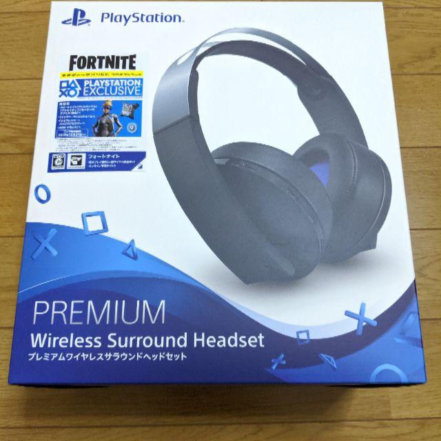 値下！ PS4  SONY プレミアムワイヤレスサラウンドヘッドセット