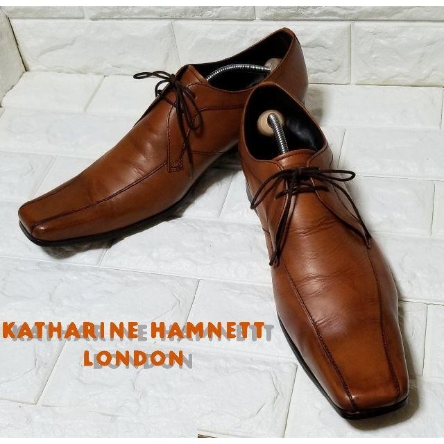 ✿KATHALINE HAMNETT✿【ストレートチップ】26.5cm　茶