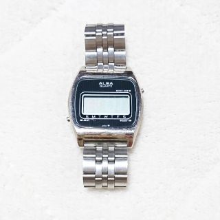 アルバ(ALBA)のALBA  QUARTZ  ヴィンテージ  ⌚︎(腕時計(デジタル))