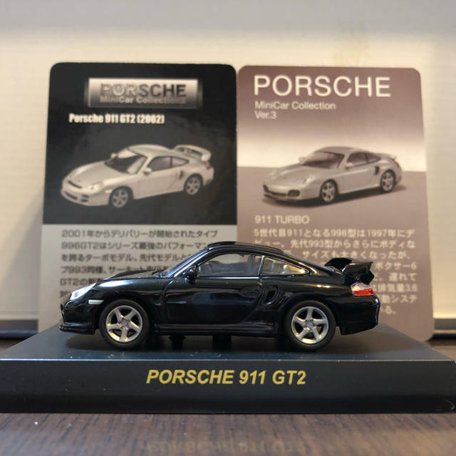 Porsche(ポルシェ)の1/64 京商 ポルシェ 911 ターボ & GT2 エンタメ/ホビーのおもちゃ/ぬいぐるみ(ミニカー)の商品写真