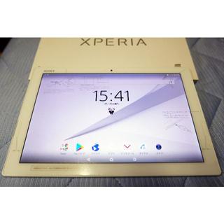 エヌティティドコモ(NTTdocomo)の美品 docomo Xperia Z4 Tablet SO-05G(タブレット)