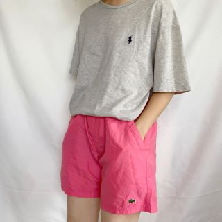 ラコステ(LACOSTE)のLACOSTE ピンクショーツ(ショートパンツ)