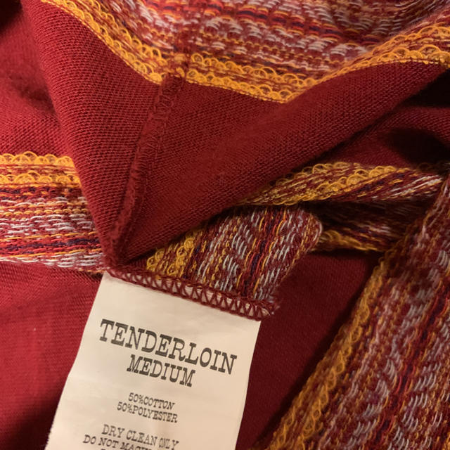 TENDERLOIN Tシャツ ジャガード バーガンディー Mの通販 by 在庫一掃処分sale中‼️｜テンダーロインならラクマ - 人気品！
TENDERLOIN 半袖 国産お得