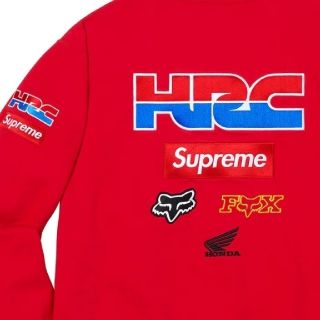 シュプリーム(Supreme)の【新品】 Supreme/Honda/Fox Racing Crewneck(スウェット)