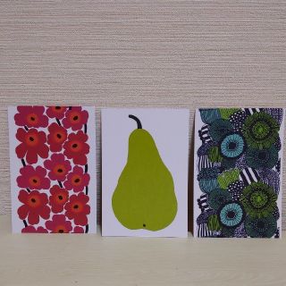 マリメッコ(marimekko)の【miiiさま専用】マリメッコポストカード☆3枚セット　marimekko(写真/ポストカード)