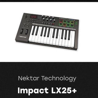 Nektar Technology Impact LX25+(MIDIコントローラー)