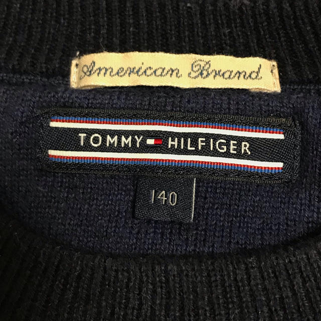 TOMMY HILFIGER(トミーヒルフィガー)のご専用★TOMMY HILFIGER  ニットセーター 140 キッズ/ベビー/マタニティのキッズ服男の子用(90cm~)(ニット)の商品写真