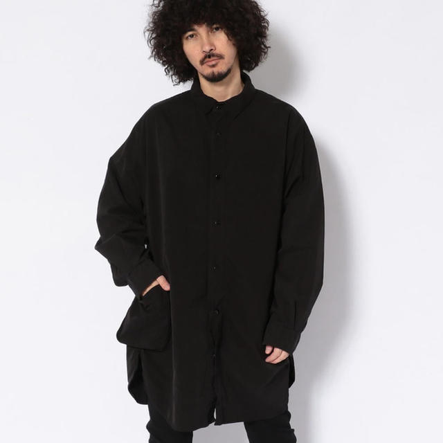 COMOLI(コモリ)のPorter Classic WEATHER SHIRT JACKET BLK メンズのトップス(シャツ)の商品写真