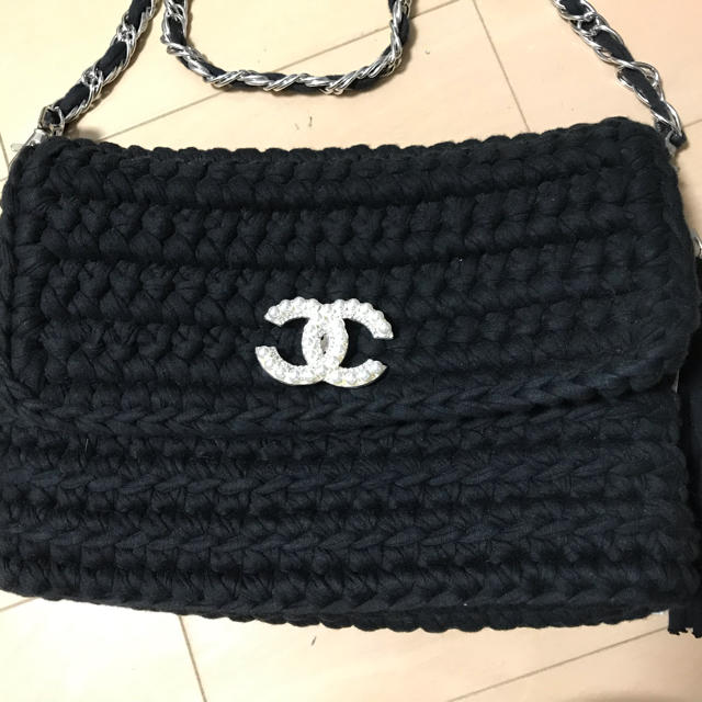 CHANEL - ズパゲティバッグ。ココマーク。の通販 by ハルママ♡'s shop｜シャネルならラクマ