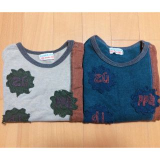 ズッカ(ZUCCa)の343.zuppa di zucca/カットソー2枚セット90(Tシャツ/カットソー)