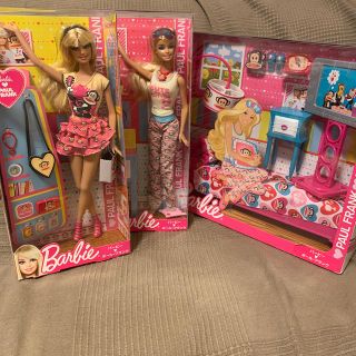 バービー(Barbie)のバービー&ポールフランクセット(ぬいぐるみ/人形)